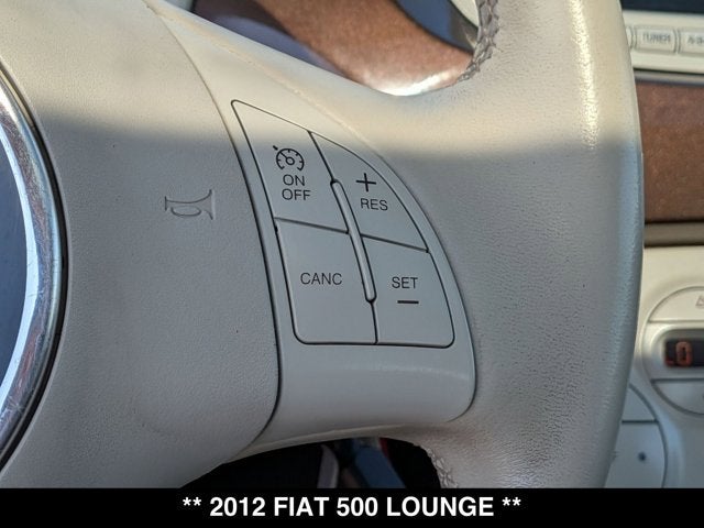 2012 FIAT 500 Lounge