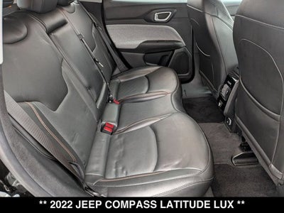 2022 Jeep Compass Latitude Lux
