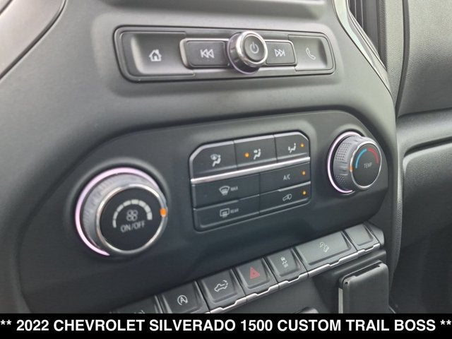 2022 Chevrolet Silverado 1500 Custom Trail Boss