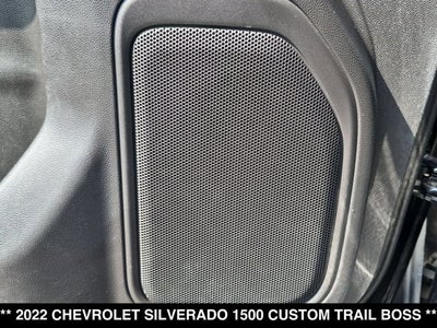 2022 Chevrolet Silverado 1500 Custom Trail Boss