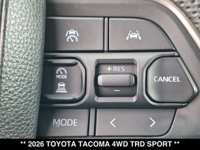 2026 Toyota Tacoma TRD Sport