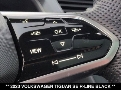 2023 Volkswagen Tiguan SE R-Line Black