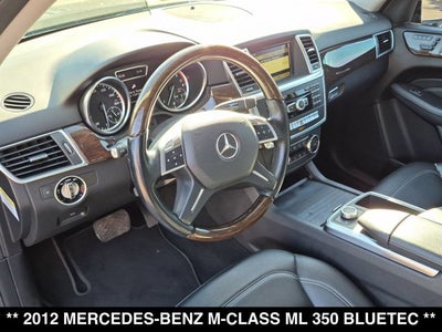 2012 Mercedes-Benz ML 350 ML 350 BlueTEC