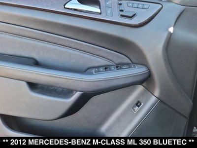 2012 Mercedes-Benz ML 350 ML 350 BlueTEC