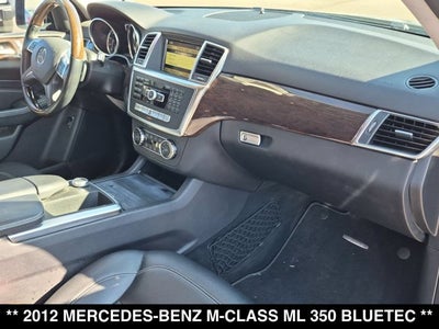 2012 Mercedes-Benz ML 350 ML 350 BlueTEC