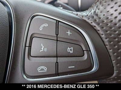 2016 Mercedes-Benz GLE 350 GLE 350