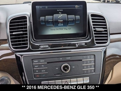 2016 Mercedes-Benz GLE 350 GLE 350