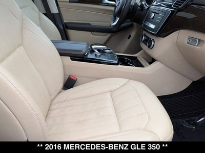 2016 Mercedes-Benz GLE 350 GLE 350