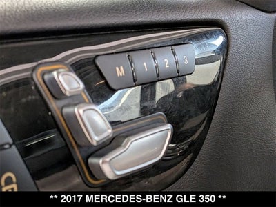 2017 Mercedes-Benz GLE 350 GLE 350