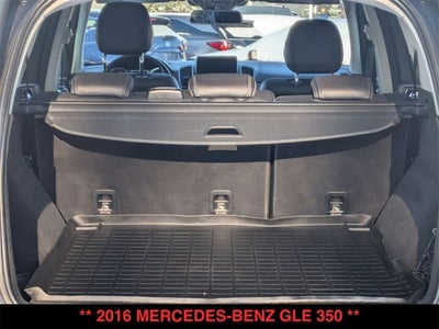 2016 Mercedes-Benz GLE 350 GLE 350
