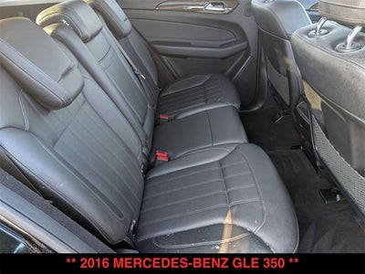 2016 Mercedes-Benz GLE 350 GLE 350
