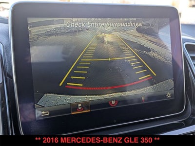 2016 Mercedes-Benz GLE 350 GLE 350
