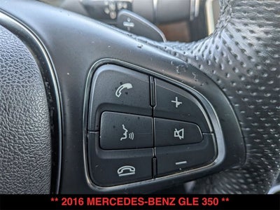 2016 Mercedes-Benz GLE 350 GLE 350