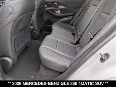 2026 Mercedes-Benz GLE 350 GLE 350 4MATIC® SUV