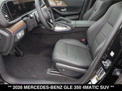 2026 Mercedes-Benz GLE 350 GLE 350 4MATIC® SUV