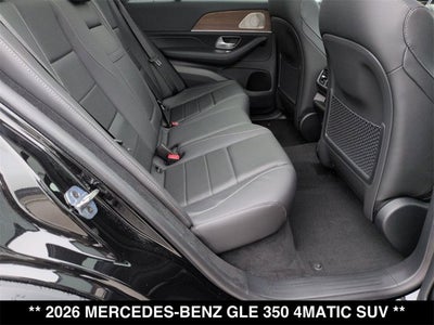 2026 Mercedes-Benz GLE 350 GLE 350 4MATIC® SUV