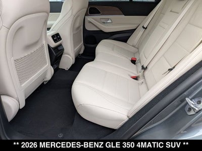 2026 Mercedes-Benz GLE GLE 350 4MATIC® SUV