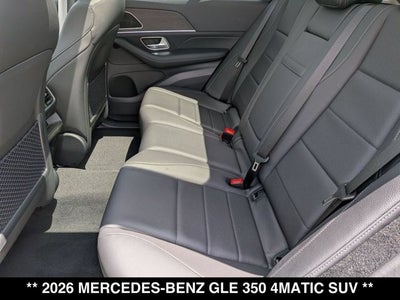 2026 Mercedes-Benz GLE GLE 350 4MATIC® SUV