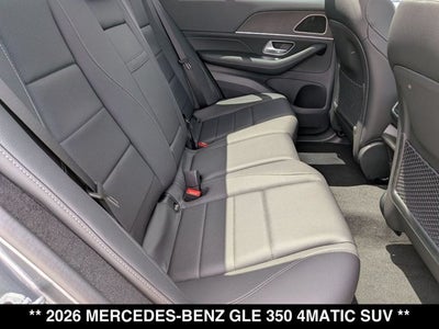 2026 Mercedes-Benz GLE GLE 350 4MATIC® SUV