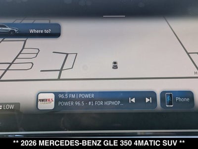 2026 Mercedes-Benz GLE 350 GLE 350 4MATIC® SUV