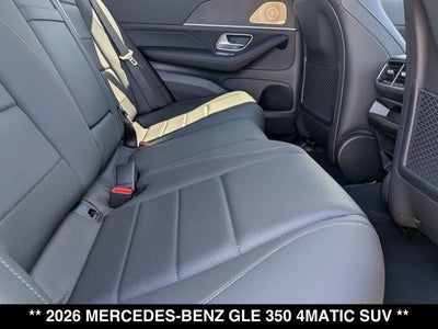 2026 Mercedes-Benz GLE 350 GLE 350 4MATIC® SUV