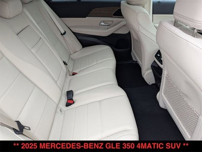 2025 Mercedes-Benz GLE 350 GLE 350 4MATIC® SUV