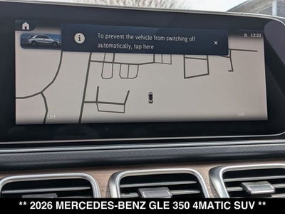 2026 Mercedes-Benz GLE 350 GLE 350 4MATIC® SUV