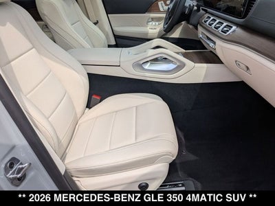 2026 Mercedes-Benz GLE 350 GLE 350 4MATIC® SUV
