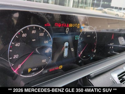 2026 Mercedes-Benz GLE GLE 350 4MATIC® SUV