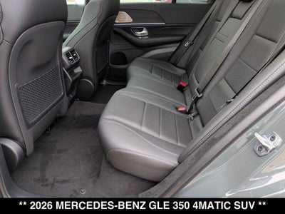 2026 Mercedes-Benz GLE GLE 350 4MATIC® SUV