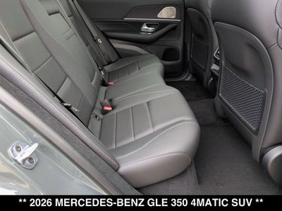 2026 Mercedes-Benz GLE GLE 350 4MATIC® SUV