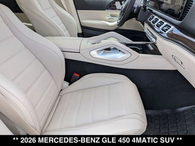 2026 Mercedes-Benz GLE GLE 450 4MATIC® SUV