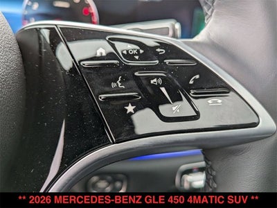 2026 Mercedes-Benz GLE GLE 450 4MATIC® SUV