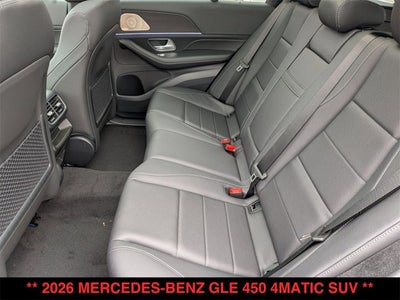 2026 Mercedes-Benz GLE GLE 450 4MATIC® SUV