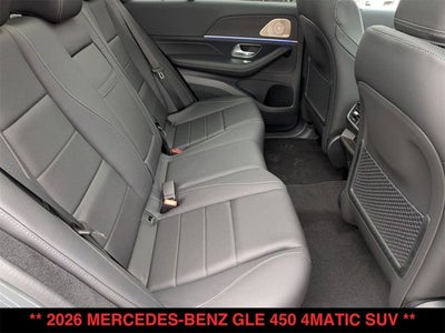 2026 Mercedes-Benz GLE GLE 450 4MATIC® SUV