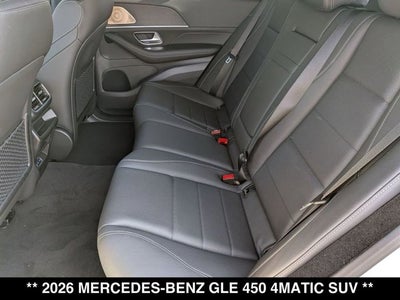 2026 Mercedes-Benz GLE GLE 450 4MATIC® SUV