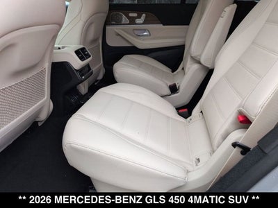 2026 Mercedes-Benz GLS GLS 450 4MATIC® SUV