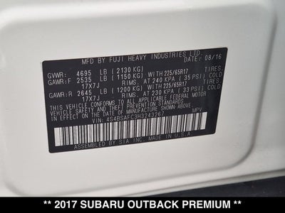 2017 Subaru Outback Premium