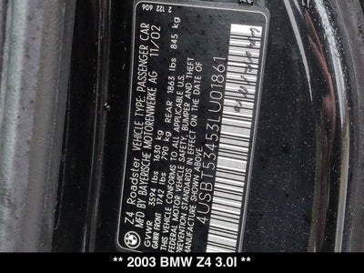 2003 BMW Z4 3.0i