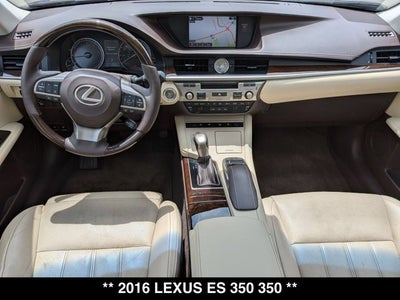 2016 Lexus ES 350 350