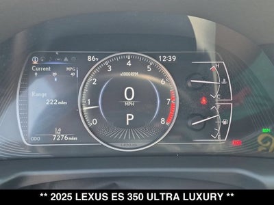2025 Lexus ES 350 ES 350 Ultra Luxury