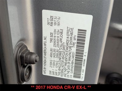 2017 Honda CR-V EX-L