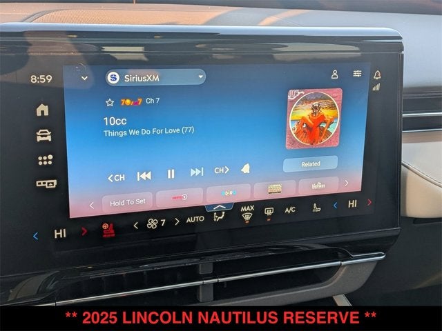 2025 Lincoln Nautilus Reserve