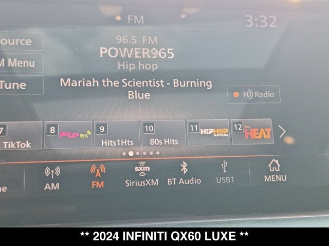 2024 INFINITI QX60 LUXE