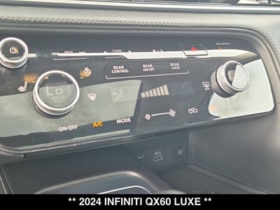 2024 INFINITI QX60 LUXE