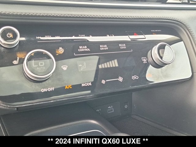 2024 INFINITI QX60 LUXE
