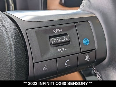 2022 INFINITI QX60 SENSORY