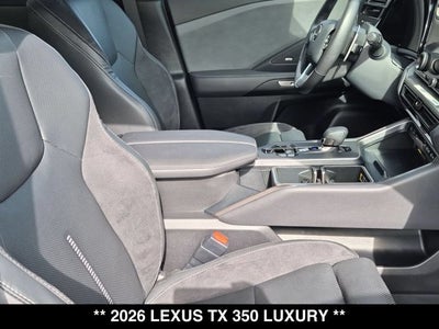 2026 Lexus TX 350 TX 350 Luxury