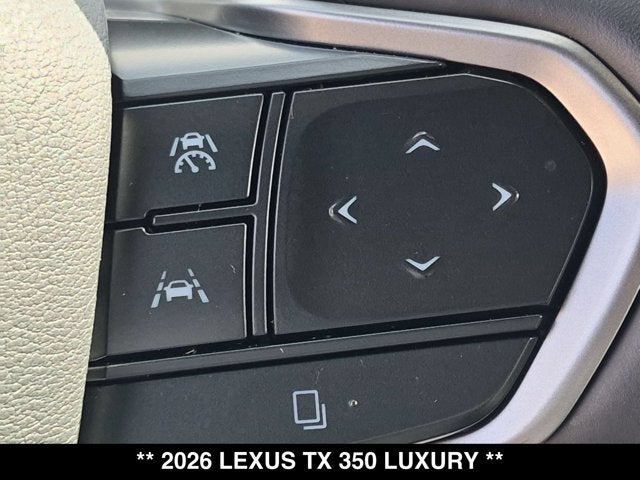 2026 Lexus TX 350 TX 350 Luxury