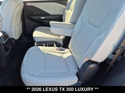 2026 Lexus TX 350 TX 350 Luxury